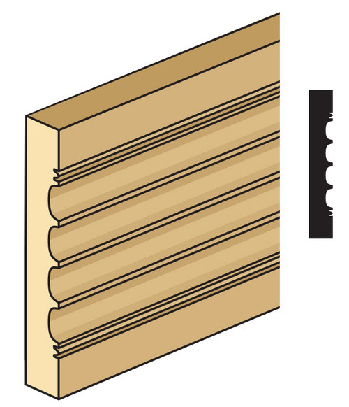 Dollhouse City - Dollhouse Miniatures DCC-16 Door - Window Casing