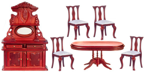 6pieces Dining Room - Mahogany - CB