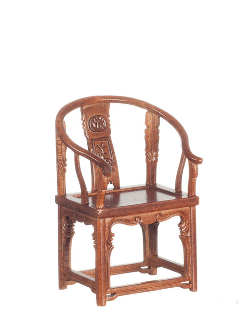 Horseshoe Armchair - Walnut