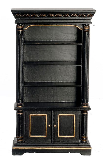Bookcase - Black and Gold