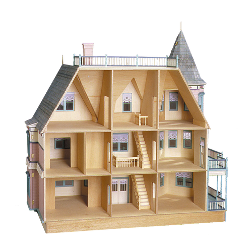 Queen Anne Dollhouse Kit