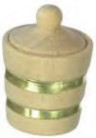 Wooden Bucket with Lid
