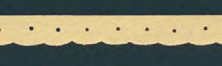 Small Scallop Gingerbread Trim