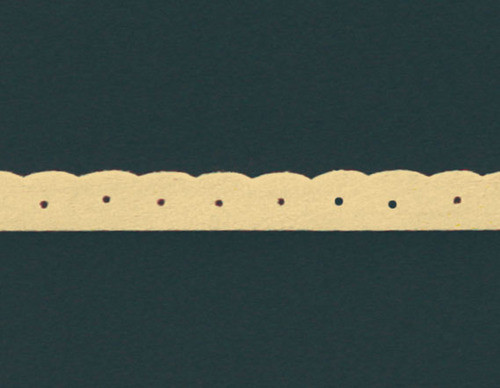 Small Scallop Gingerbread Trim