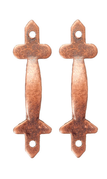 Door Pulls Set - Bronze
