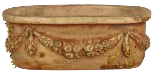 English Flower Box - Tan with Moss