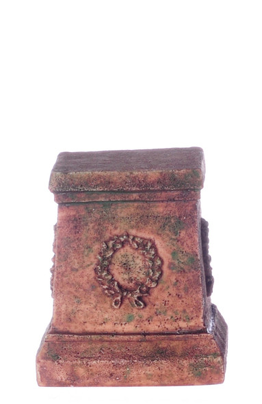 Wreath Pedestal - Ancient Gray