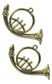 French Horn Set - Brass Color