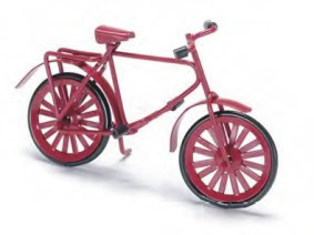 Metal Bicycle - Red