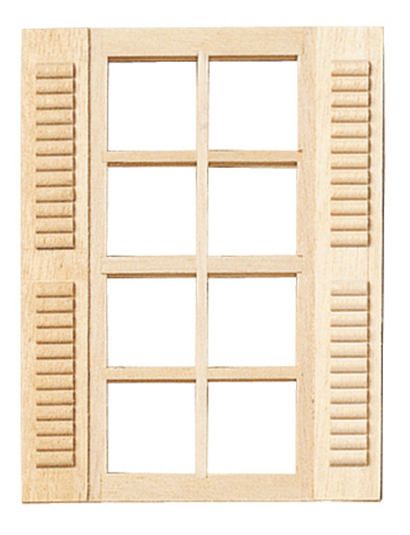 Standard 8-Light Window With Sheet
