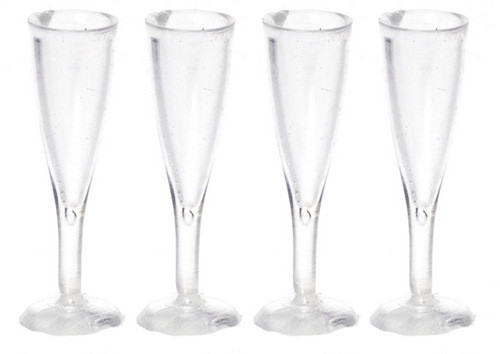Fluted Champaigne Glasses Set