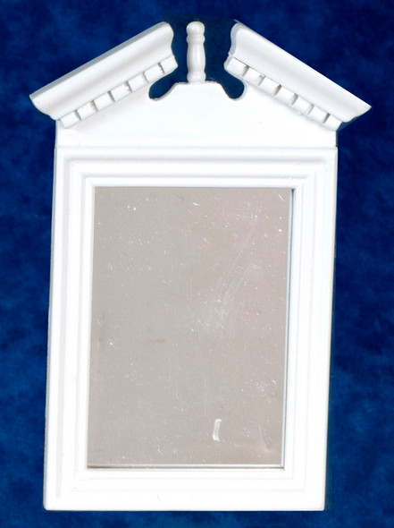 Old Fashioned Mirror - White