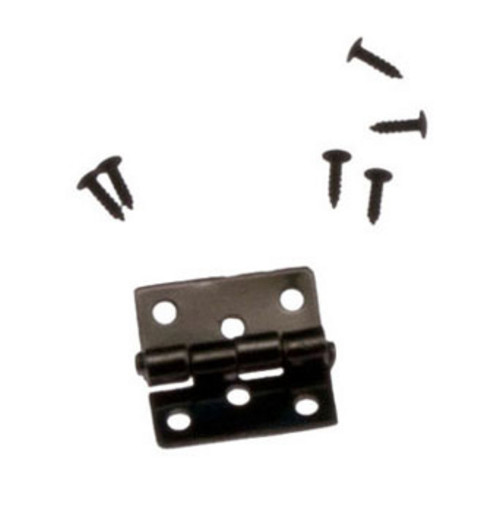 Butt Hinges with Nails - Black