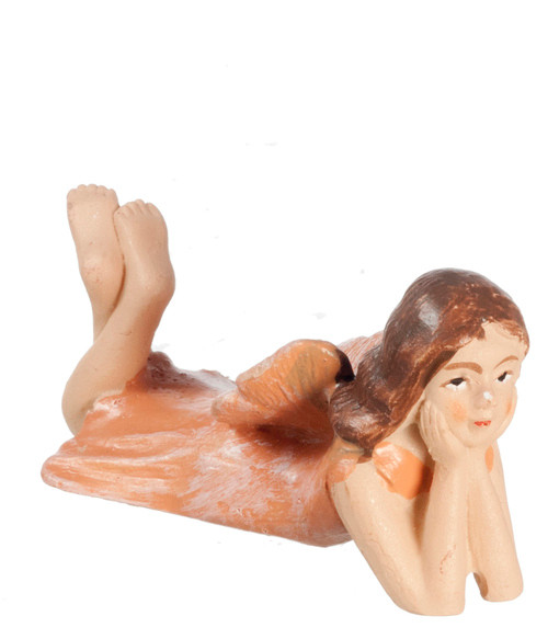 Fairy Laying- Peach Dress
