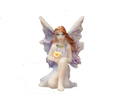 Small Fairy Laying - Purple