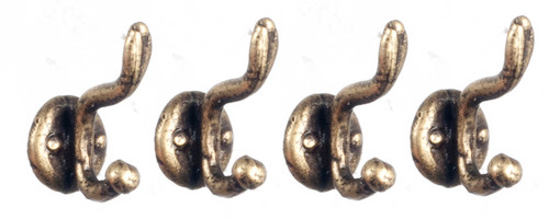 Coat Hooks Set - Brass