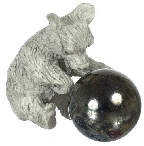 Stone Bear with Ball