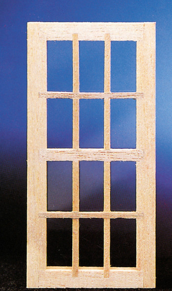 Dollhouse City - Dollhouse Miniatures Standard 12-Light Window