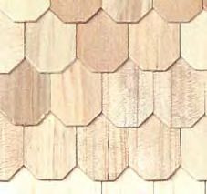 Octagon Butt Shingles