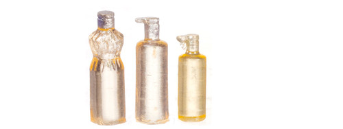 Dollhouse City - Dollhouse Miniatures Assorted Bottles - Yellow