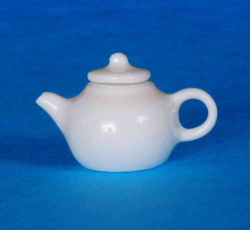Dollhouse City - Dollhouse Miniatures Tea Pot - Porcelain