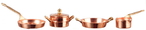Pot and Pan Set - Copper