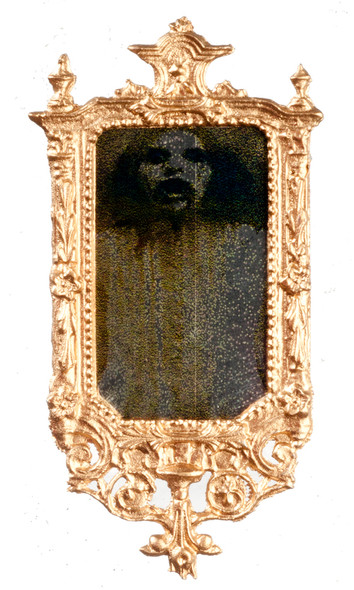 Ghost Mirror - Gold and Ornate