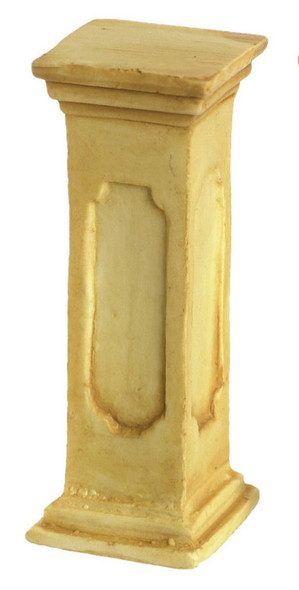 Dollhouse City - Dollhouse Miniatures Small Pedestal Set - Tan