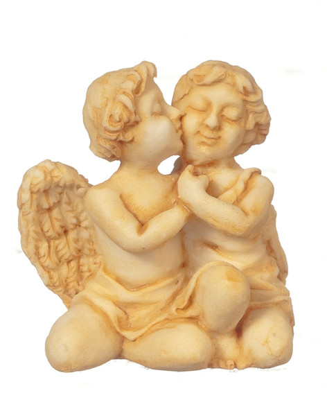 Dollhouse City - Dollhouse Miniatures Two Cherubs - Tan
