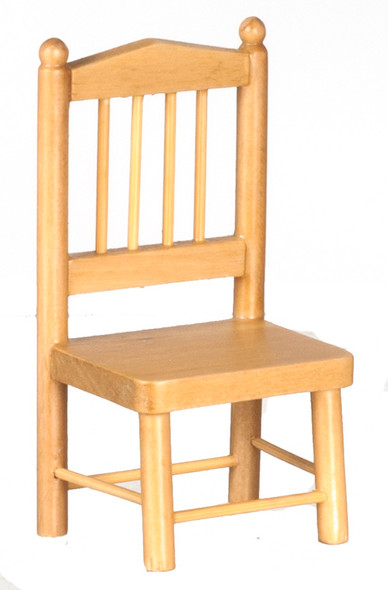 Dollhouse City - Dollhouse Miniatures Chair - Oak