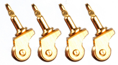 Caster Set - Brass