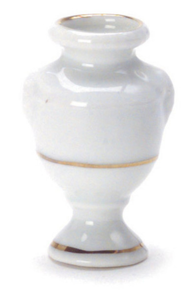 Porc Urn - Gold Trim
