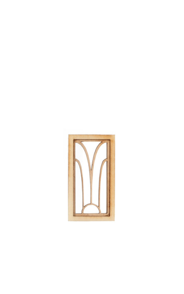 Dollhouse City - Dollhouse Miniatures Fountain Single Window
