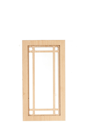 Dollhouse City - Dollhouse Miniatures Prairie Single Window