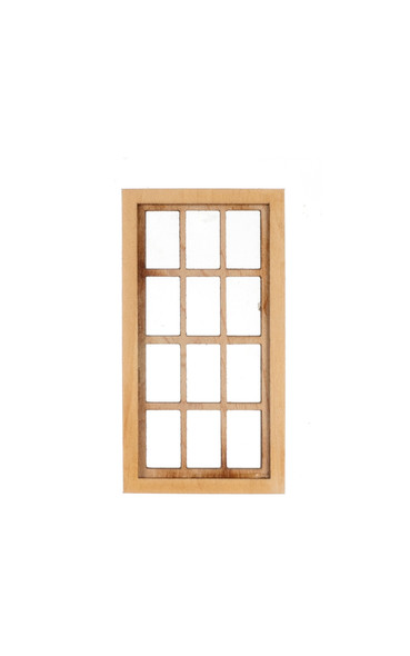 Dollhouse City - Dollhouse Miniatures 6 Over 6 Medium Window
