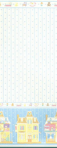 Wallpaper Dollhouse Fantasy Set - Blue