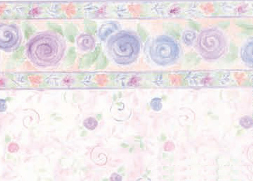 Wallpaper Passion Flower Set - Pink