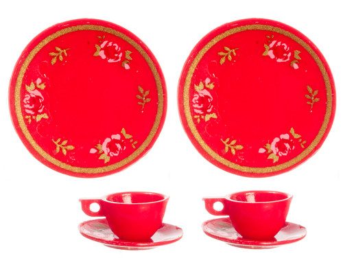 Dinnerware Set - Red