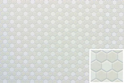 White Hexagon Tile