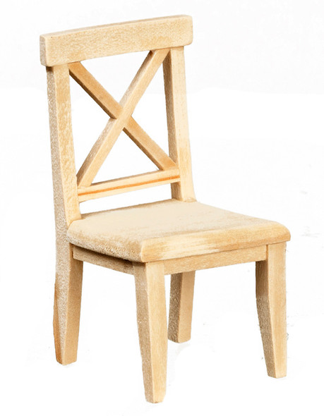 Cross Buck Chair - Unfinished