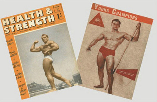 Vintage Muscle Magazines Set