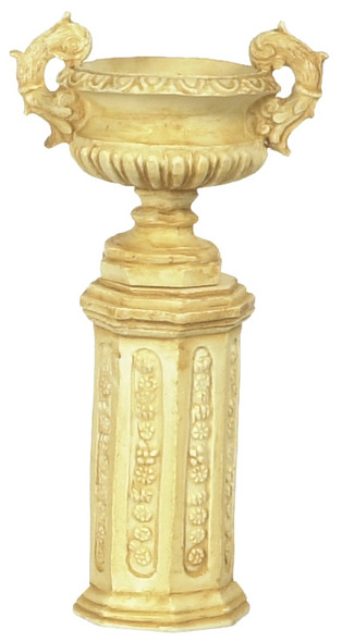 Ancient with Base Urn - Tan