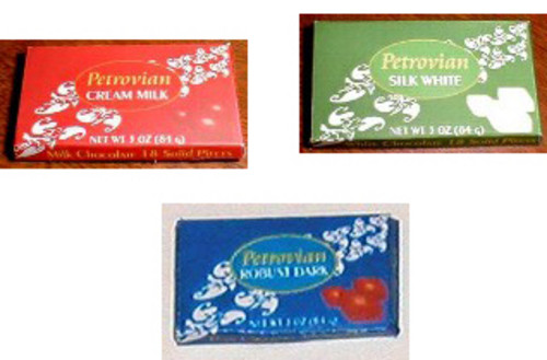 Three Chocolate Bars Set