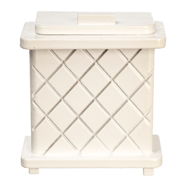 Clothes Hamper - White