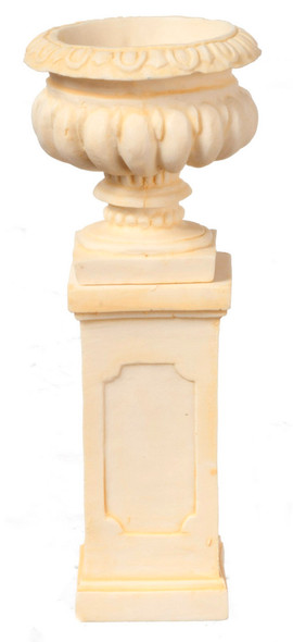 Dollhouse City - Dollhouse Miniatures Large Pedestal Set - Ivory