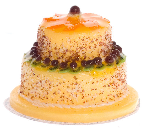 Dollhouse City - Dollhouse Miniatures Cake Set