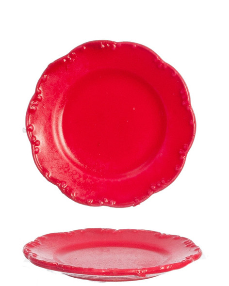 Salad Plates Set - Red