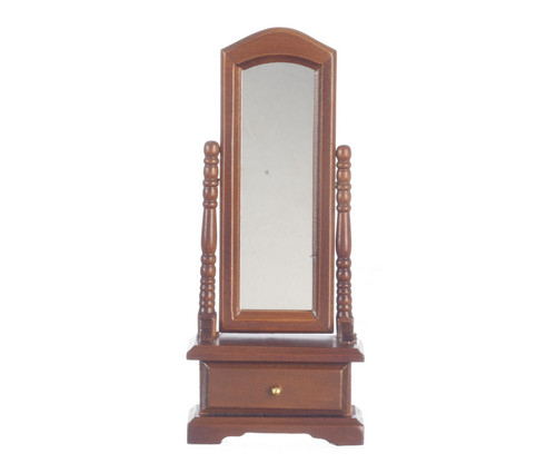 Standing Mirror - Walnut