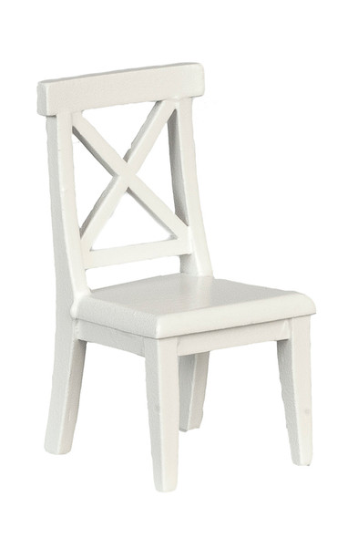 Cross Buck Chair - White