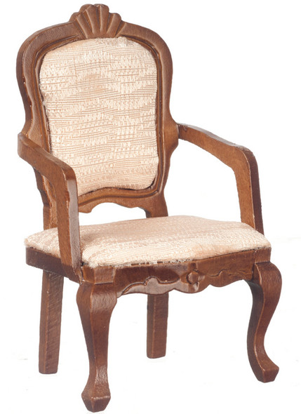 Upholstered Armchair - Walnut